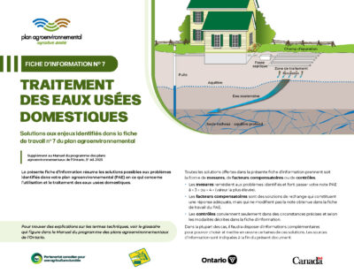 Cover for: Fiche d&rsquo;information 07 Traitement des eaux usées domestiques